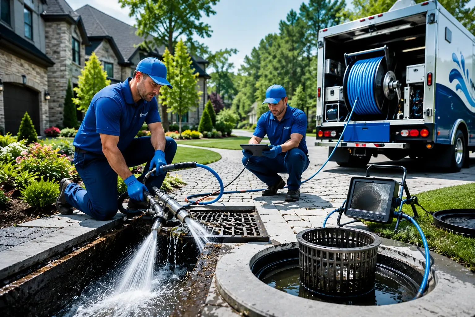 Local outdoor drain cleaning professionals in New Cuyama, CA